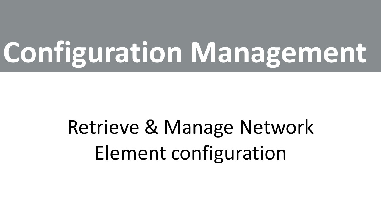 Configuration Management